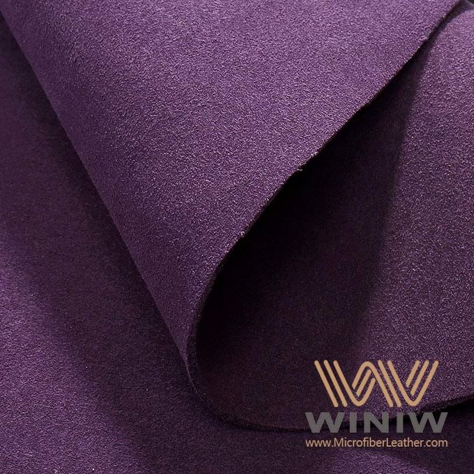 WINIW로부터 준비된 원자재가 늘어 세우는 자주빛 스웨이드 신발